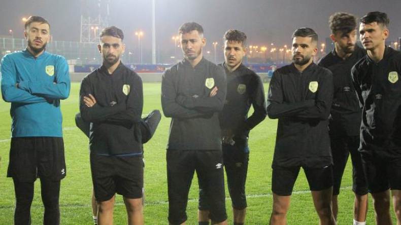 أوّل حصّة تدريبية لِشبيبة الساورة في الكويت