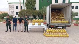 المؤبد لمتهمين بتهريب مادة الزيت عبر معبر حدودي بولاية تبسة