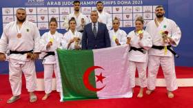 الجزائر تتوّج بلقب البطولة العربية للجيدو