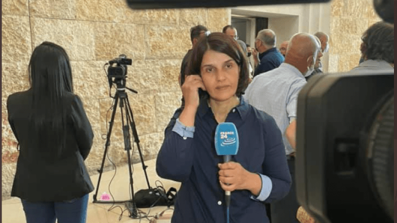 “فرانس 24” تحقق مع مراسلتها بفلسطين بعد وقفها عن العمل لهذا السبب!