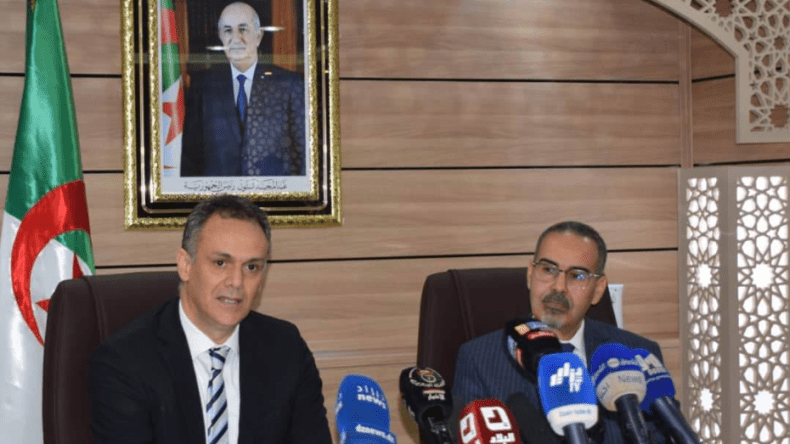 وزير الشباب والرياضة عبد الرحمان حماد يتسلم المهام من الوزير السابق سبقاق