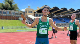 الجزائري سجاتي يفوز بالذهبية في ملتقى جنوب إفريقيا