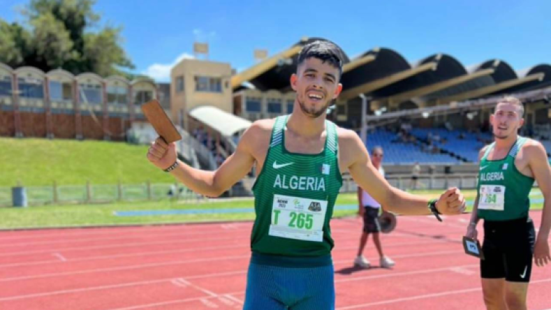 الجزائري سجاتي يفوز بالذهبية في ملتقى جنوب إفريقيا