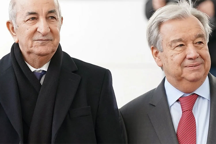 Guterres Praises Tebboune’s Comprehensive International Vision of Global Affairs