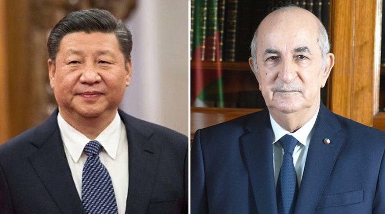 Le président Tebboune félicite son homologue chinois après sa réélection