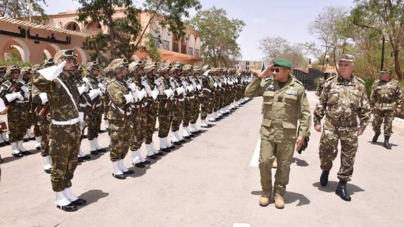 اللواء عجرود يستقبل نائب رئيس أركان القوات المسلحة النيجرية