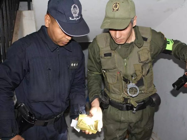 Oran: Saisie de  de drogue dure du kif traité et de comprimés psychotropes