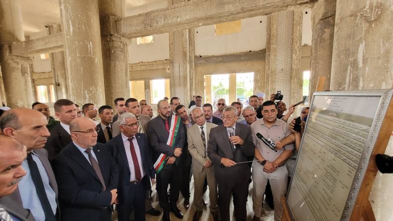 إعادة بعث مشروع إنجاز المسجد القطب في غليزان