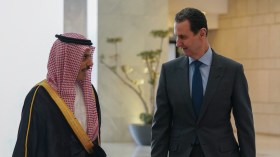 الرئيس السوري يستقبل وزير خارجية السعودية.. وهذا ما دار بينهما