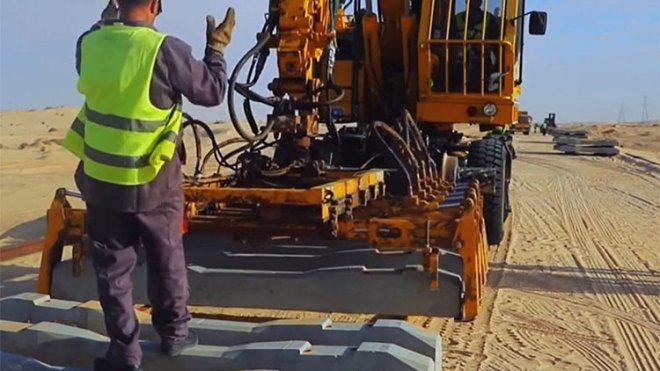 رفع التحفظات عن مشروع خط السكة الحديدية بشار – غار اجبيلات