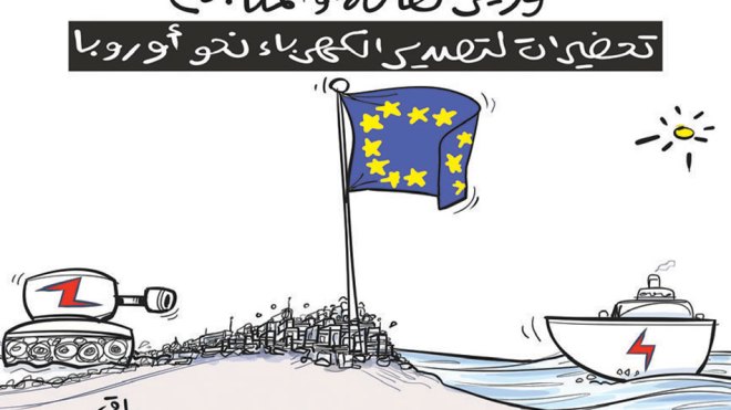 تصدير الكهرباء نحو أوروبا