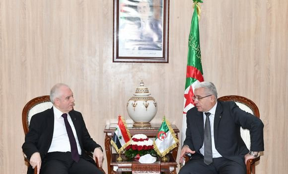 Boughali reçoit l’ambassadeur de la République arabe syrienne au terme de sa mission en Algérie