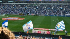 صورة كبيرة لِماجر في ملعب “دراغاو”