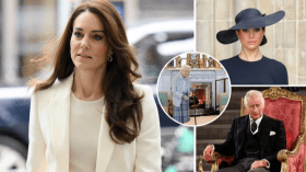 لهذا السبب منعت كيت ميدلتون من حضور وداع الملكة إليزابيث!