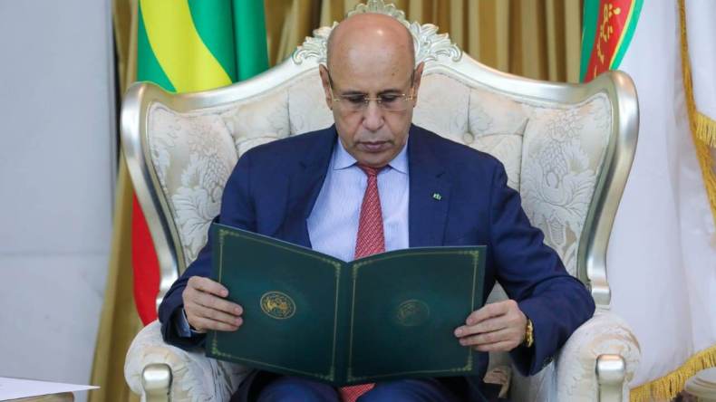 رسالة من الرئيس تبون إلى نظيره الموريتاني