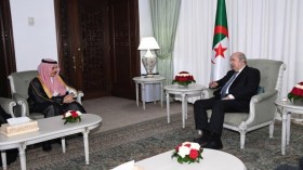 Le président de la République reçoit le ministre saoudien des Affaires étrangères