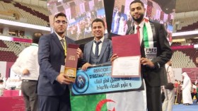 الجزائر تفتك المرتبة الثانية في البطولة العربية للروبوت بقطر