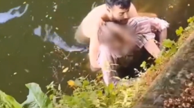 موقف بطولي لشاب جزائري ينقذ سيدة بلجيكية من الغرق (فيديو)