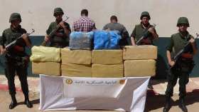 حجز أكثر من 5 قناطير من الكيف على الحدود مع المغرب