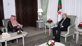 بالصور.. رئيس الجمهورية يستقبل وزير الخارجية السعودي