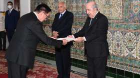 الرئيس تبون يستلم أوراق اعتماد 4 سفراء جدد (صور)