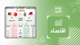 المبادلات التجارية بين الجزائر وتركيا في السنوات الأخيرة