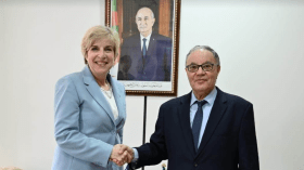 بلاني يتحادث مع السفيرة الأمريكية حول القضية الصحراوية