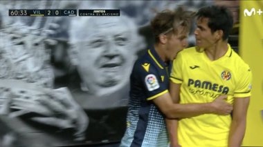 Vidéo: Aissa Mandi mordu par un joueur espagnol!