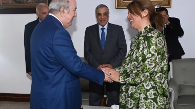 Le président de la République reçoit la cheffe de la diplomatie libyenne