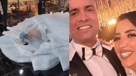 بالفيديو.. حسن شاكوش يفجر مفاجأة وزوجته تفضحه بشأن السجود!