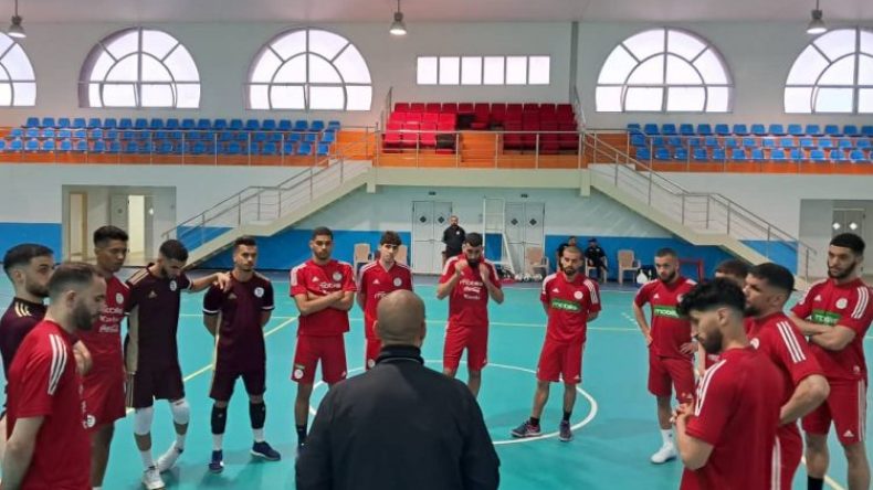 الإعلان عن قائمة المنتخب الوطني داخل القاعة تحسبا لكأس العرب