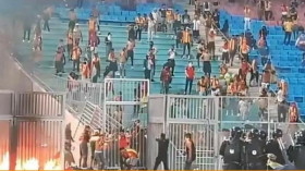 كاف يعاقب الترجي التونسي بعد أحداث مباراة شبيبة القبائل