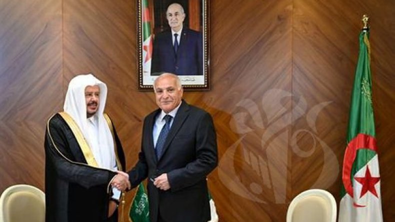 عطاف يستقبل رئيس مجلس الشورى السعودي