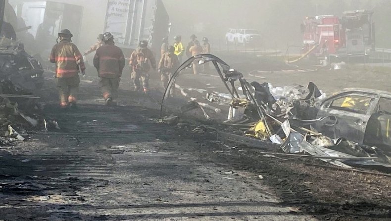 États-Unis: six morts dans un immense carambolage provoqué par une tempête