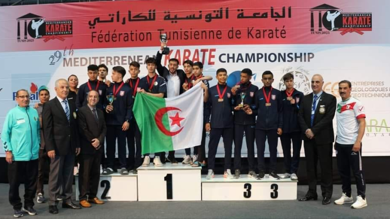 انجاز تاريخي للكاراتي الجزائري في بطولة البحر الأبيض المتوسط