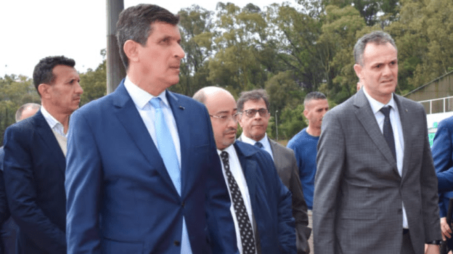 الوزير حماد يتفقد الهياكل الرياضية التي ستحتضن الألعاب العربية