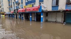 سيول الأمطار تحاصر عائلات وتشل الطرقات ببومرداس