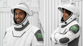 بالفيديو.. هذا ما فعلته أول رائدة فضاء سعودية عقب نجاح إطلاق رحلتها