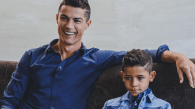 بالفيديو.. نجل رونالدو يشعل الشبكات بعبارة: “الحمد لله”