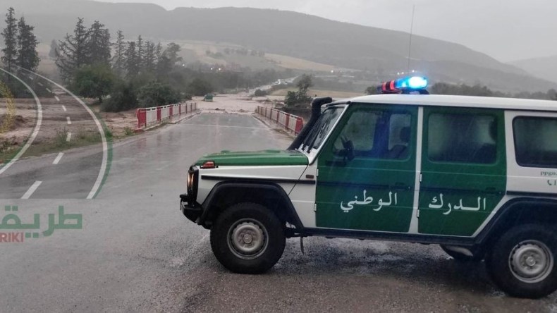 الدرك الوطني.. هذه الطرق مقطوعة بسبب التقلبات الجوية