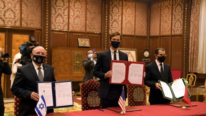 العدالة والتنمية المغربي يتلقى دعوة للاحتفال باحتلال فلسطين