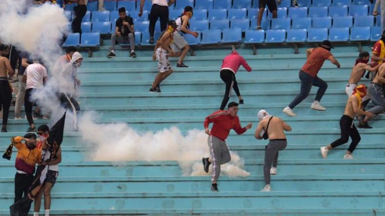 سجن 31 مشجعا “تونسيا” بعد أحداث مباراة شبيبة القبائل