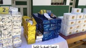 وزارة الدفاع: حجز 6 قناطير من المخدرات على الحدود مع المغرب