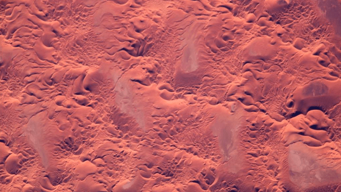 Le Sahara Algérien vu de l’espace par Leroy Chiao