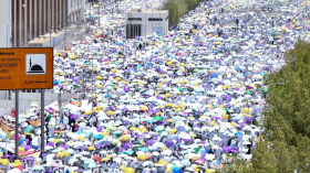 في يوم عرفة.. السعودية تعلن 12 رقما حول حج 1444