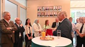 وزير الخارجية يلتقي بممثلين عن الجالية الوطنية في صربيا (صور)