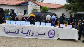 حجز مخدرات بقيمة 1.5 مليار سنتيم في المدية (فيديو)