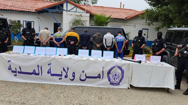 حجز مخدرات بقيمة 1.5 مليار سنتيم في المدية (فيديو)