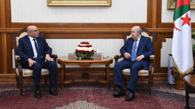 الرئيس تبون يستقبل رئيس حركة مجتمع السلم (فيديو)