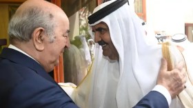 Le président Tebboune reçoit cheikh Hamad Ben Khalifa Al Thani (VIDEO)